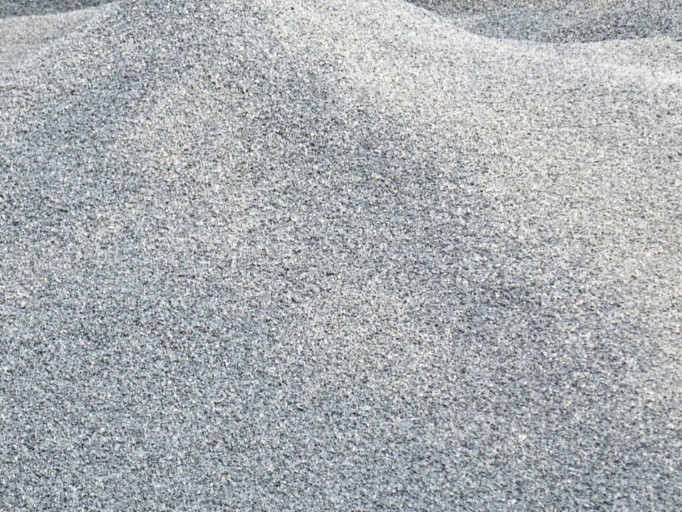 Diabas brekerzand 0/5 mm, per volle vracht